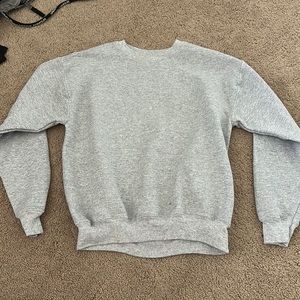 Light gray crewneck